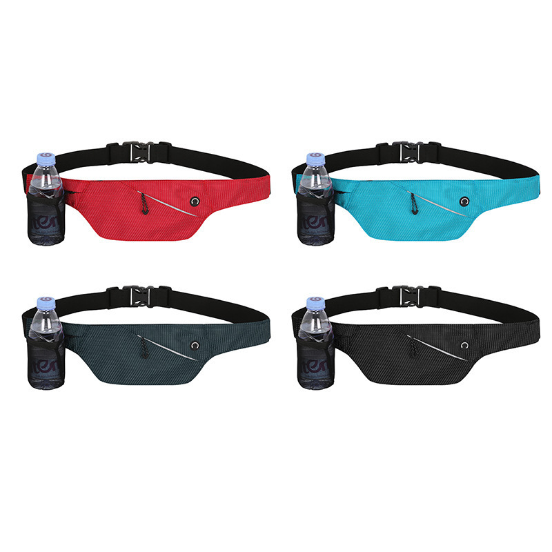 hot selling excellent quality mobilephone guard  fitness multifunction bag for sports melange color with hidden pocket waist bag
