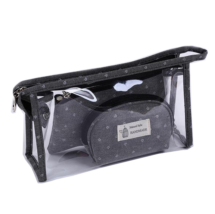 Best Selling Promotional Clear Vinyl Fashion Travel Cosmetic Bag