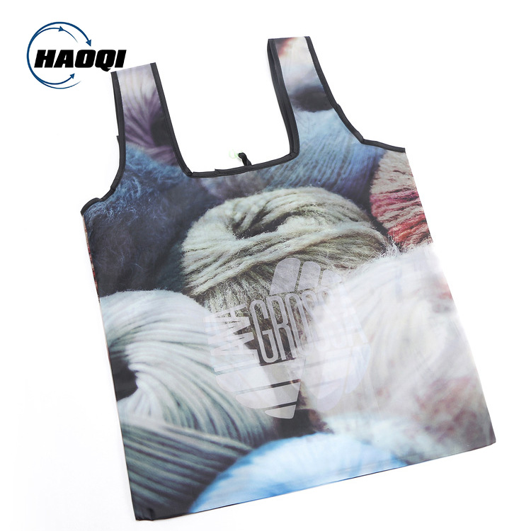 Wholesale cheap reusable shopping bag foldable tote bag for promotions