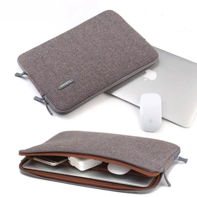 Factory direct sale canvas laptop sleeve bag with good quality