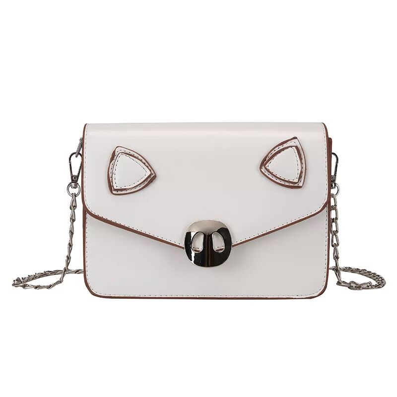 Elegant Korean Style Cheap Bags Girls Small Chains pink Handbags Ladies clutch bag