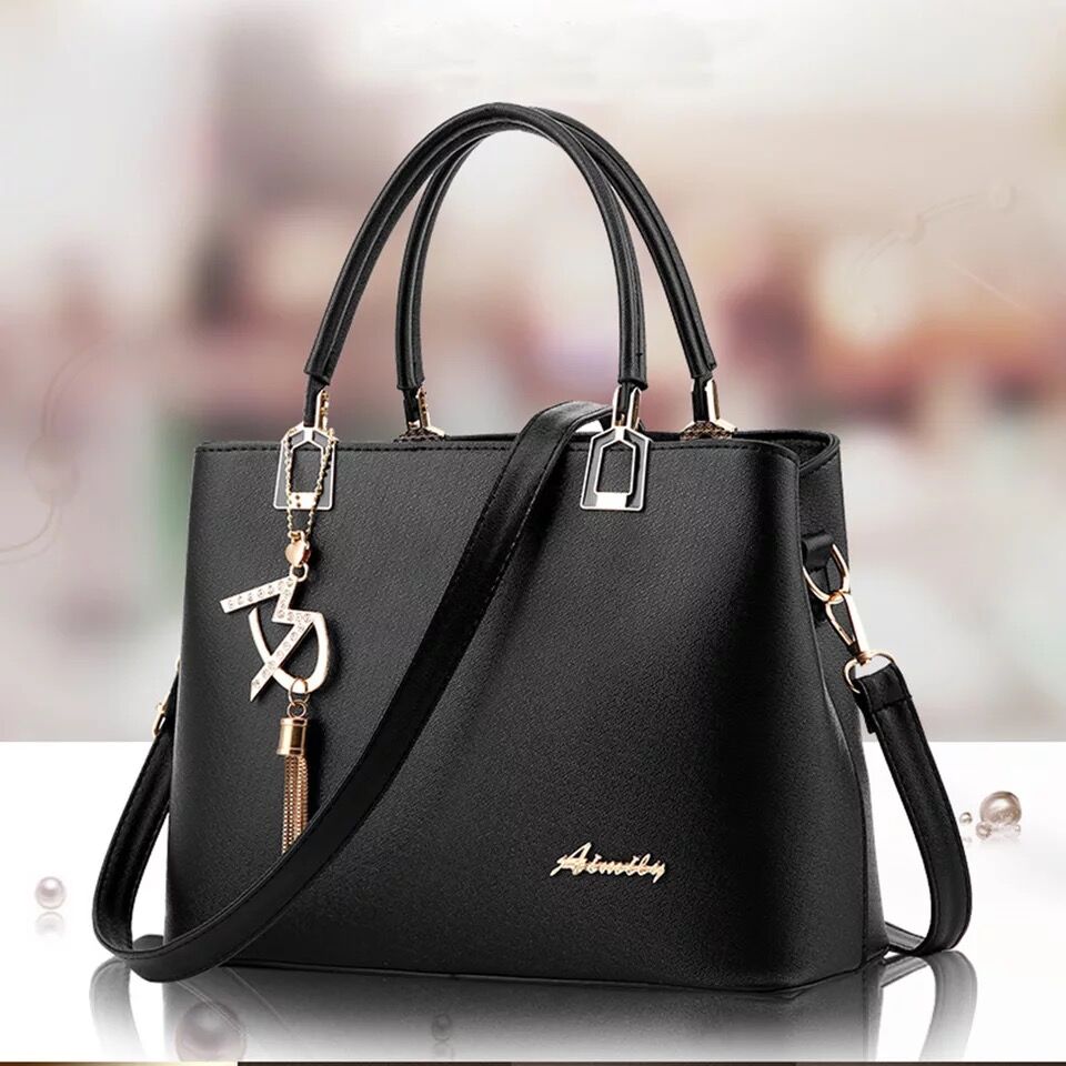 Wholesale latest fashion design lightweight leather handbags