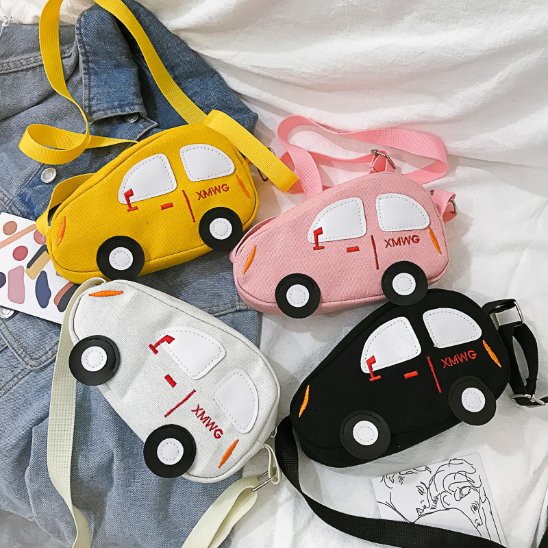 hot selling canvas intreasting cartoon bag durable cute korean style casual personality cheap Ex Words messenger bag