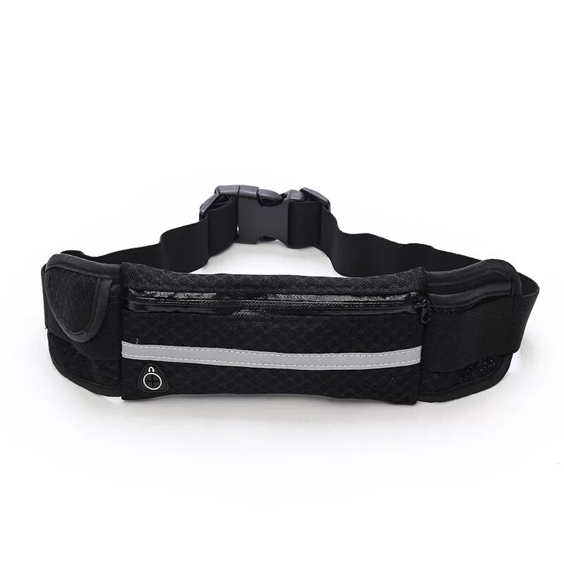 Custom Waterproof Slim Reflective Sport  Waist Pouch Running belt bag