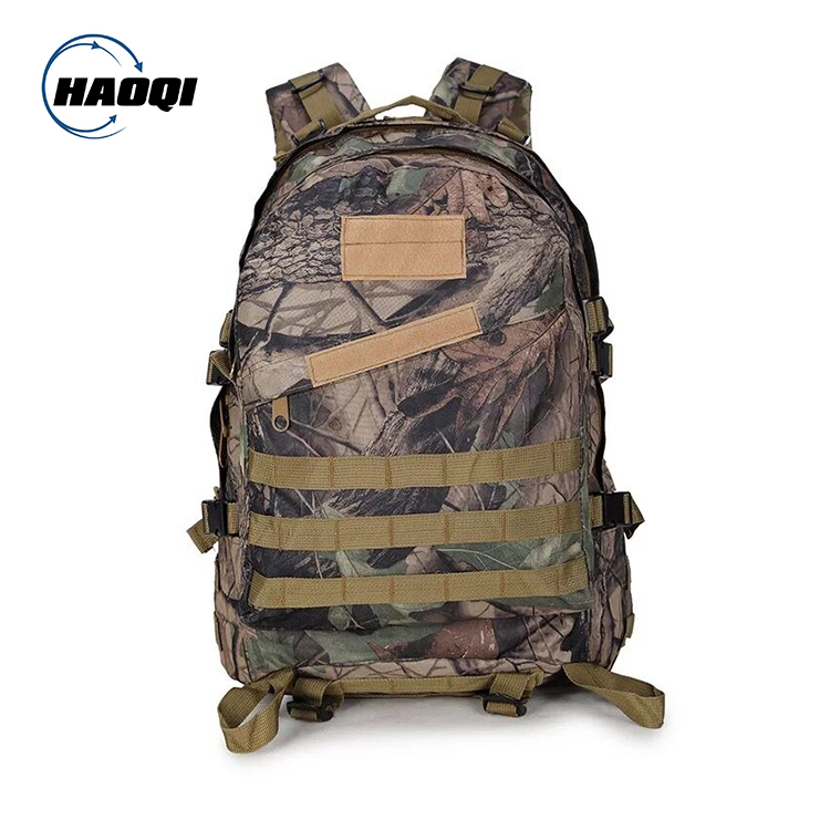 Wholesale Outdoor camo pattern Military backpacks Men's travel camouflage backpack