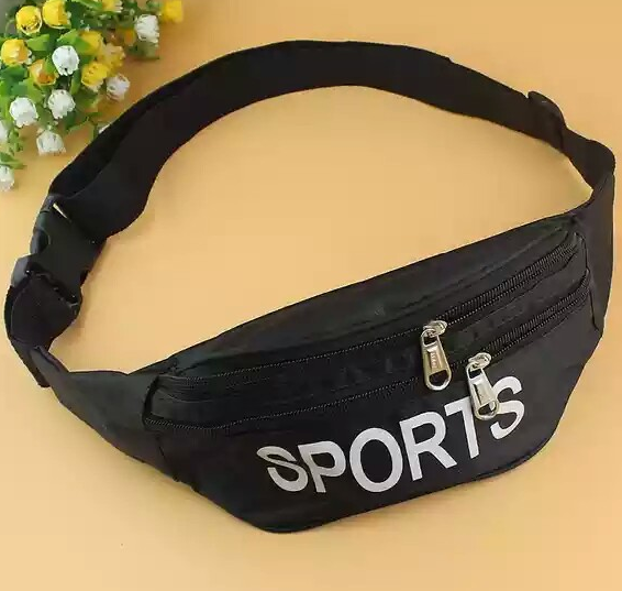 Sport waist bag 2018 canvas fanny pack wholesale carry bag for sport running pack