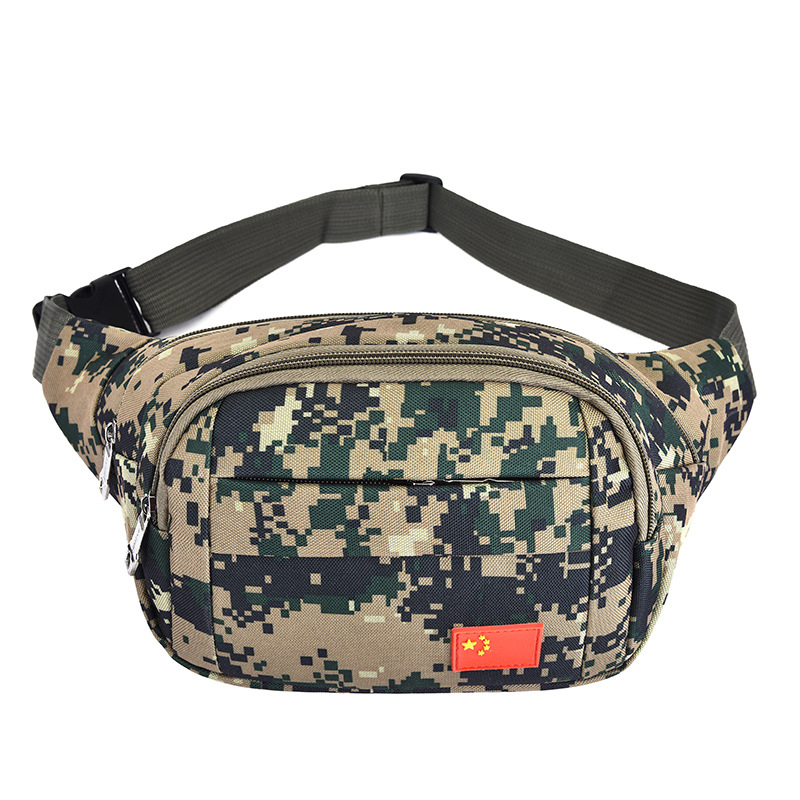 high quality  military camouflage fashion bag for sports  outdoor casual durable waterproof waist and chest bag