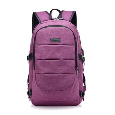 15.6 Inch Slim Anti Theft Business Laptop Backpack With USB Charging Port