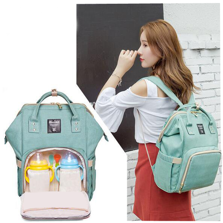 High Quality Waterproof Diaper Backpack Multi-compartment Baby Diaper Bag Backpack Travel bag