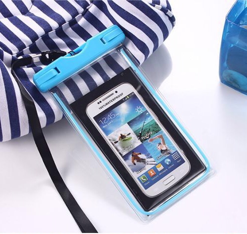 Wholesale mobilephone waterproof transparent new style outdoors PVC bag