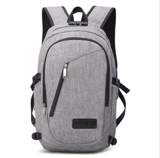 Anti-theft Business Laptop Backpack with USB Charging Port Fits to 15.6 Inch Computer Lightweight Water-resistant
