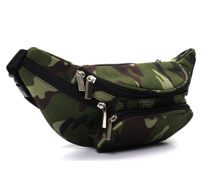 Multifunctional belt bag running sports pouch men fanny pack camouflage tactical waist bag