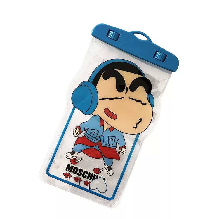 high quality custom mobilephone cartoon  underwater sealing strong touch screen PVC  bag