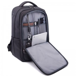 Cheapest Price Teens Backpack Set – Custom Plain Computer Bag Backpack USB Waterproof Travelling Antitheft Laptop Backpack – Haoqi