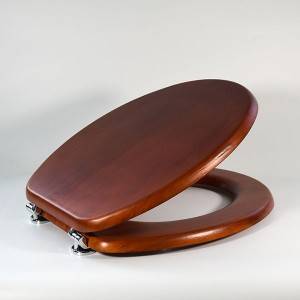 MDF Toilet Seat – Wooden Veneer 01
