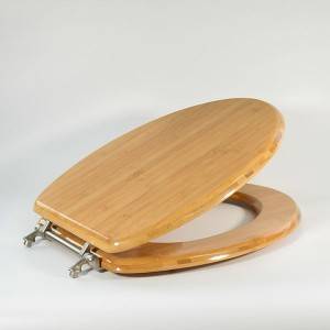 Natural Wood Toilet Seat – Bamboo (19 inch)