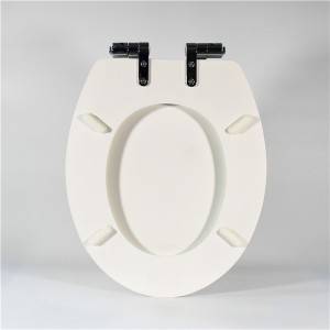 Molded Wood Toilet Seat – Two Buttons 02
