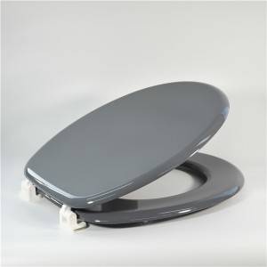 Molded Wood Toilet Seat – Grey Type
