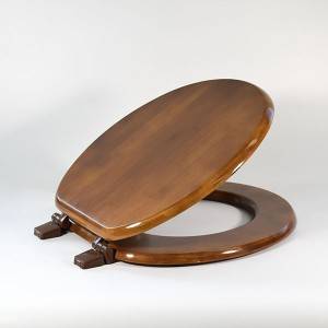 Natural Wood Toilet Seat – Bamboo (17 inch)