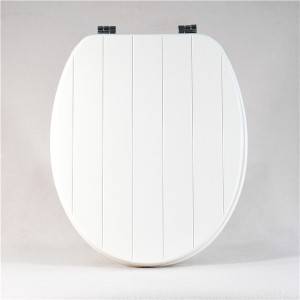 Molded Wood Toilet Seat – Vertical Line