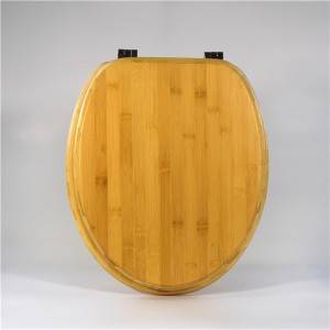 New Delivery for Colorful Toilet Lid - Natural Wood Toilet Seat – Bamboo 03 – Haorui