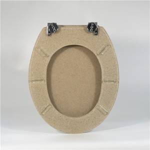 Polyresin Toilet Seat – Pure Sand