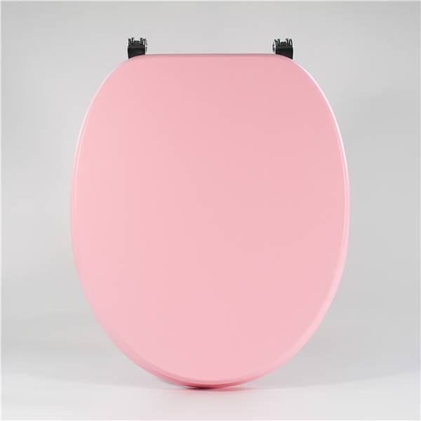 2020 Good Quality Two Bottom Toilet Lid - MDF Toilet Seat – Pink Type – Haorui