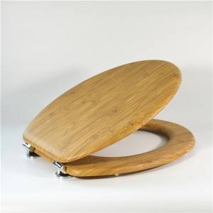 Molded Wood Toilet Seat – Bamboo Type