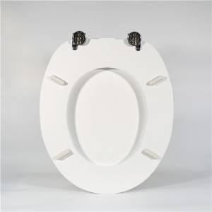 factory low price Starfish Toilet Lid - MDF Toilet Seat – Blue Fish – Haorui