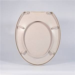 Reasonable price China Black Bathroom Ceramic Sanitaryware One Piece Toilet Seat