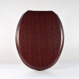 China Manufacturer for Plastic Toilet Lid - Molded Wood Toilet Seat – Cherry Type – Haorui