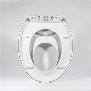 Wholesale Price China 2021 New Un Soft-Close Oval Shape Toilet Seat with Antibacterial Function
