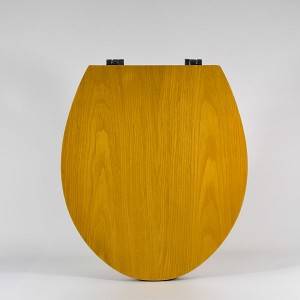 High definition Decorated Toilet Seat - MDF Toilet Seat – Wooden Veneer 02 – Haorui