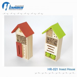 Wooden Insect House, Bee House, Garden Outdoor Wood Insect House, Wood insect home, bee home