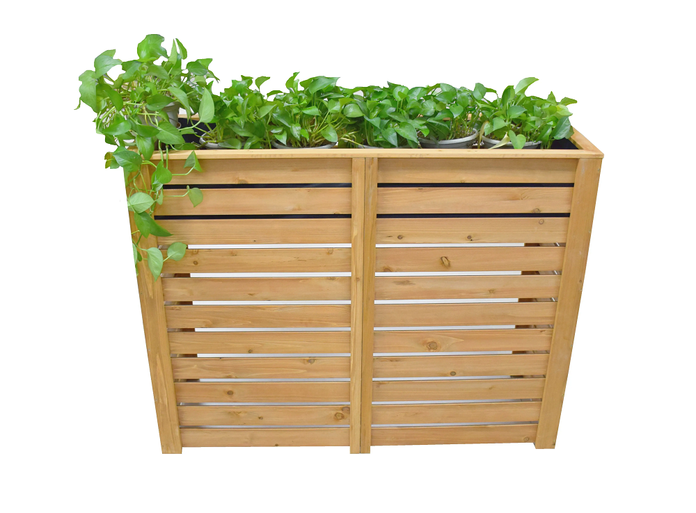 Plant Box With Privacy Screen – Haorui