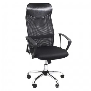 High-Quality Cheap Ergonomic Upholstered Office Chair Factories –  Swivel Mesh Office Chair Ergonomic Black Mid Back Computer Desk Chair  – Haosi