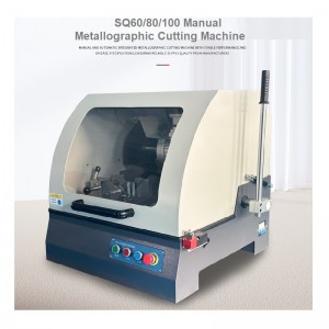 SQ-60/80/100   Manual Metallographic sample cutting machine