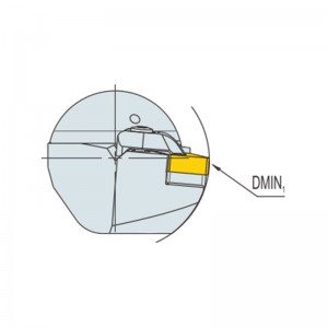 Držač alata za struganje Harlingen PSC DDUNR/L