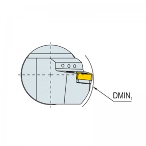 Harlingen PSC svarvverktygshållare PCLNR/L ​​Precision kylvätskedesign, kylvätsketryck 150 bar