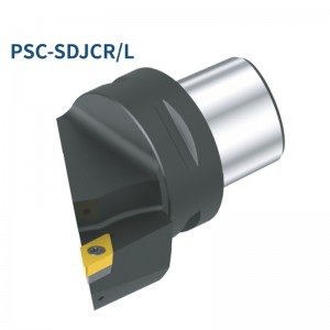 Harlingen PSC esztergáló szerszámtartó SDJCR/L Precíziós hűtőfolyadék-kialakítás, hűtőfolyadék nyomás 150 bar