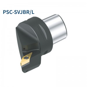 Harlingen PSC Conversus Toolholder SVJBR/L Precision Coolant Design, Coolant Pressure 150 Bar