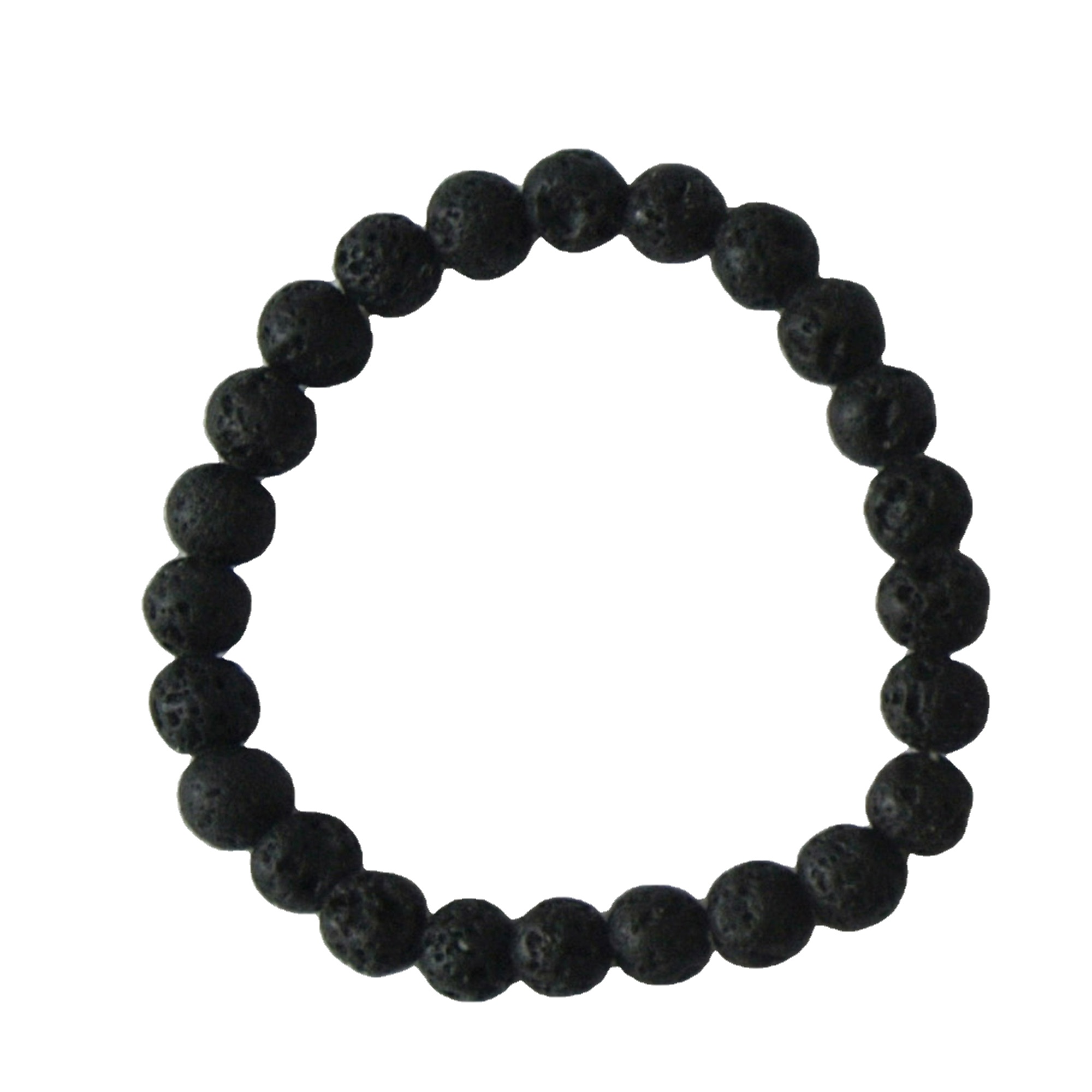 2020 Good Quality Semi-Gem Worry Stone - lava bead bracelet lava stone bracelet – Harmony
