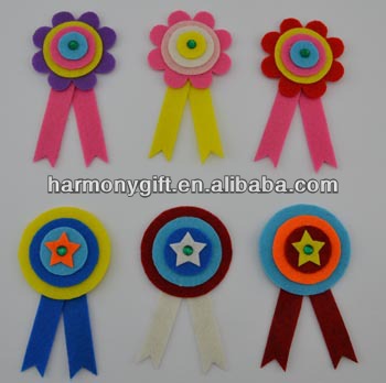 Factory Free sample Stone Ornament - thick non-woven fabric medal for girl and boy – Harmony
