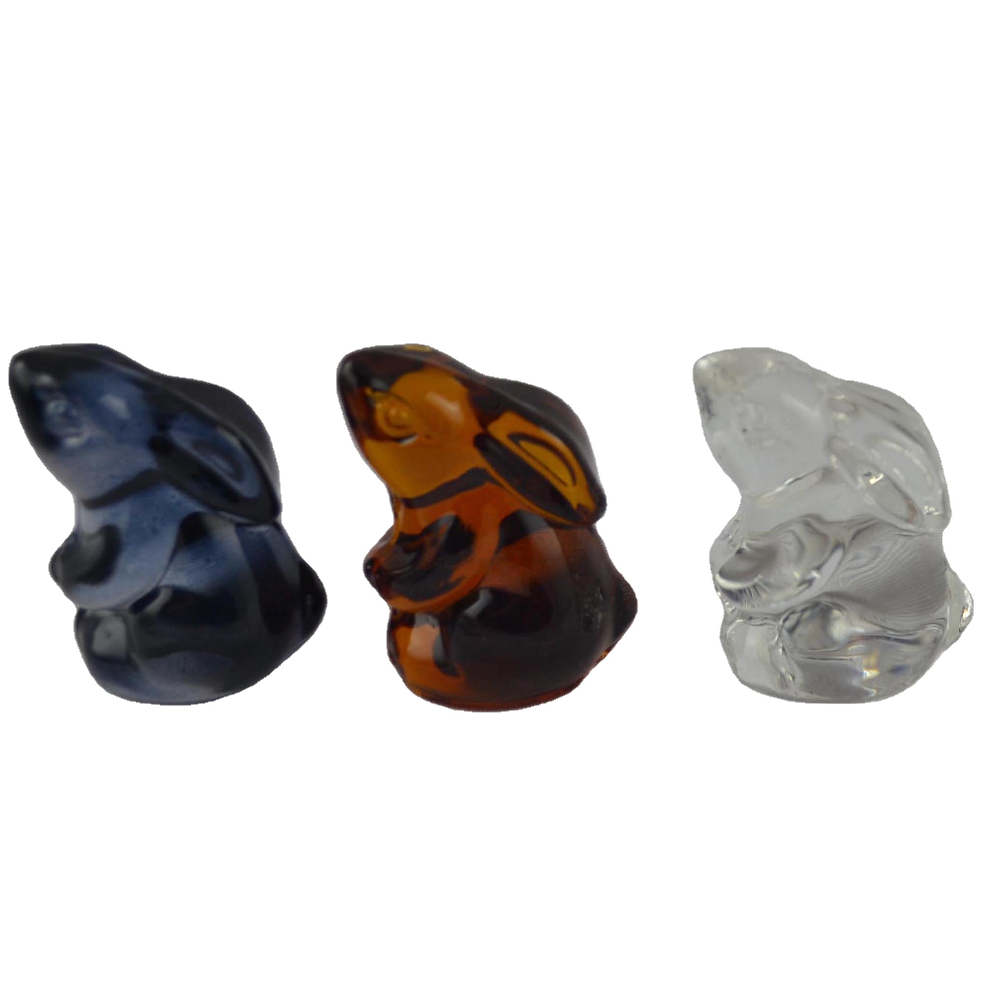 Wholesale Glass Beads - Glass gifts crystal rabbit glass rabbit statue – Harmony