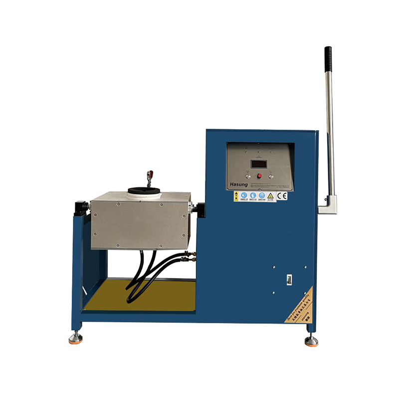 Smelt Oven Induction Speedy Melting 20kg 30kg 50kg 100kg Manual Tilting Gold Smelting Furnace