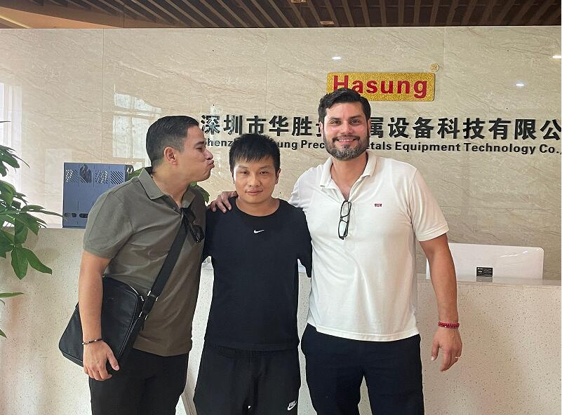 Customers from South Ameria visited Hasung for exclusive agent