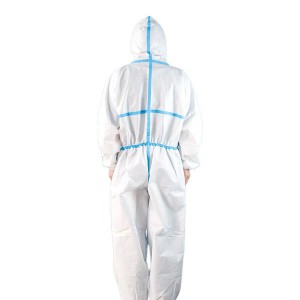 Shaohu High Quality  Factory Medical  Gown PPE Isolation Gown Coverall Protective Clothing