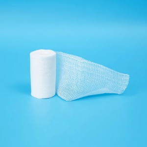 Medical Cotton  Gauze Bandage Roll First Aid Bandages 100% cotton