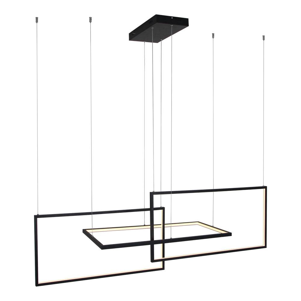 Manufactur standard Living Room Chandeliers - Rectangle LED Pendant Light – Haus Lighting