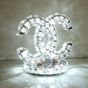 Gold supplier led crystal table light new design